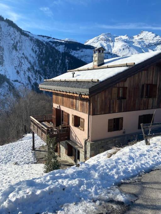 Chalet 6 Chambres A 3 Min Des Pistes Des 3 Vallees St Martin De Belleville Saint-Martin-de-Belleville Bagian luar foto