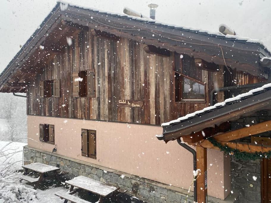 Chalet 6 Chambres A 3 Min Des Pistes Des 3 Vallees St Martin De Belleville Saint-Martin-de-Belleville Bagian luar foto