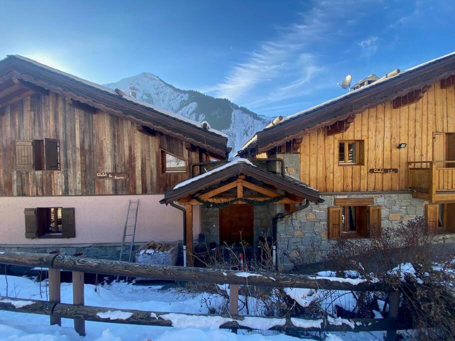 Chalet 6 Chambres A 3 Min Des Pistes Des 3 Vallees St Martin De Belleville Saint-Martin-de-Belleville Bagian luar foto